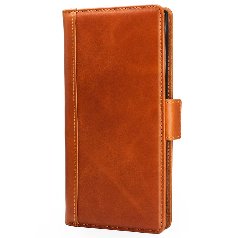 Genuine Leather Folio Shockproof Wallet Phone Case for Samsung Galaxy Note 10 Series - image 7