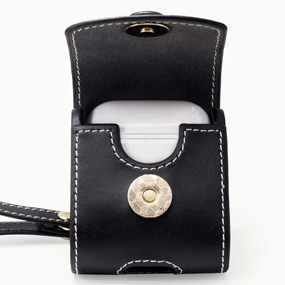 Genuine Leather Carrying Earphone Holder AirPods / Earphone Case - image 7