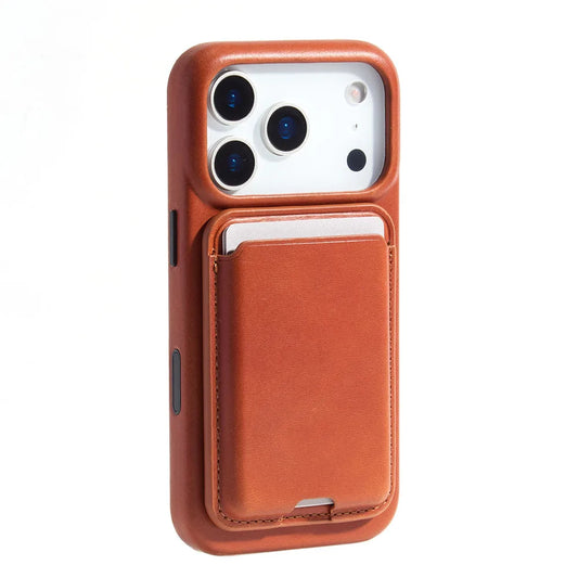 Genuine Leather Screen Protector Phone Case for iPhone 17 Series Style 02 - image 2