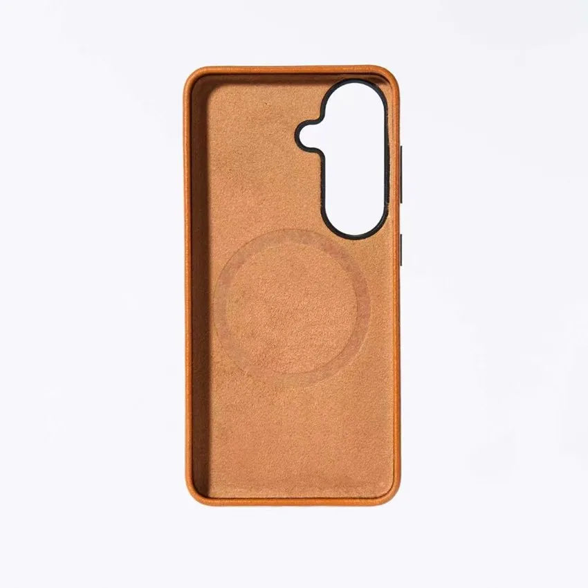 Oiled Wax Leather Phone Case for Customizable Device Models image 5