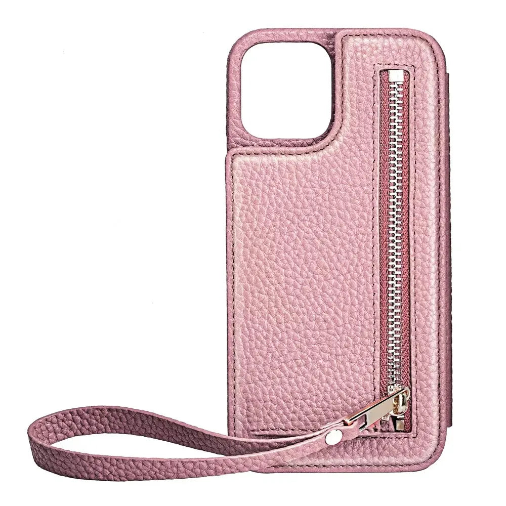 Genuine Leather RFID Phone Case for Customizable Device Models image 7