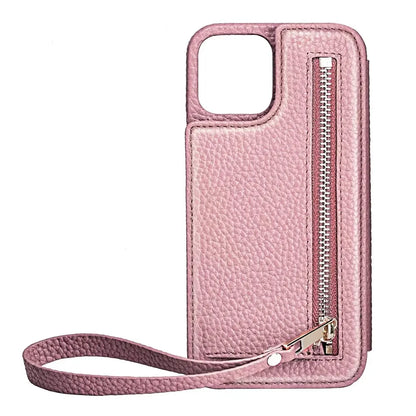 Genuine Leather RFID Phone Case for Customizable Device Models image 7