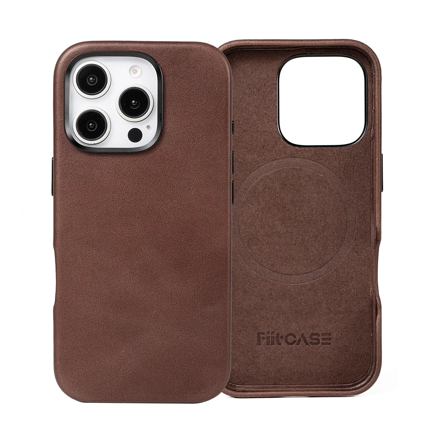 Genuine Leather Slim Phone Case for iPhone 16 Series image 8