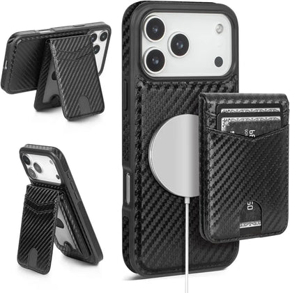 Genuine Leather RFID Wallet Phone Case for iPhone 17 Series - image 8