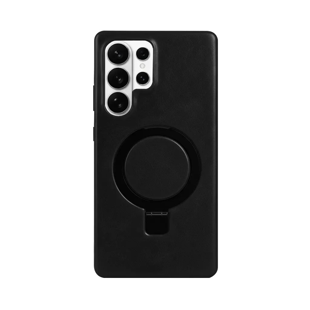 Genuine Leather Slim Wallet Phone Case for Samsung Galaxy S26 Series - image 7