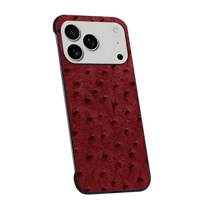 Ostrich Pattern Leather Phone Case for iPhone 17 Series image 6