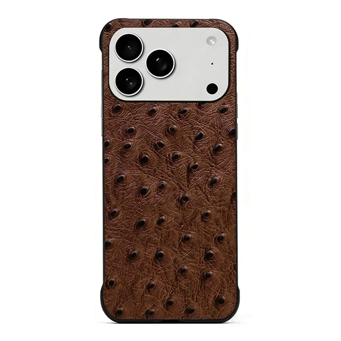 Genuine Leather Full Wrap Phone Case for iPhone 17 Series Style 02 - image 1