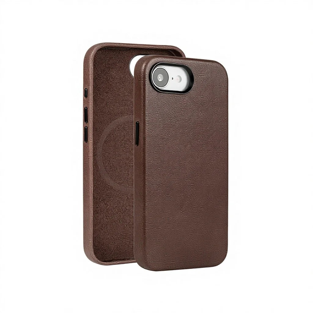 Natural Leather Phone Case for Samsung Galaxy Z Fold Series image 1