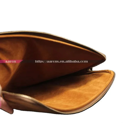 Genuine Leather Carry Bag Laptop / Tablet Sleeve for MacBook & iPad Pro - image 3