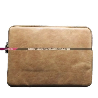 Genuine Leather Carry Bag Laptop / Tablet Sleeve for MacBook & iPad Pro - image 6