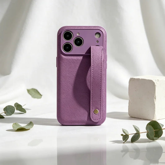 Genuine Leather Crossbody Slim Phone Case for iPhone 17 Series - image 2