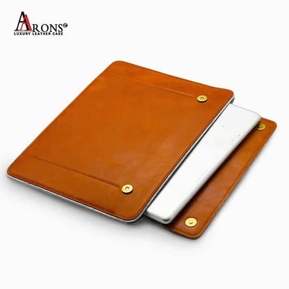 Genuine Leather Wool Felt Shockproof Tablet / iPad Case for iPad Air - image 1