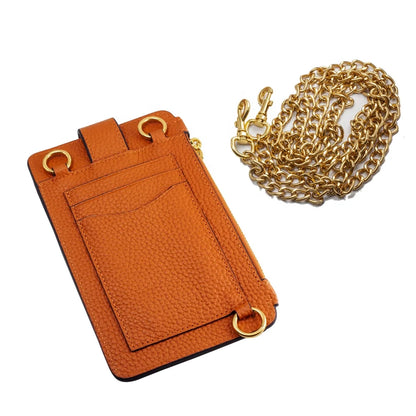Genuine Leather Crossbody Wallet Phone Case for Customizable Device Models image 4