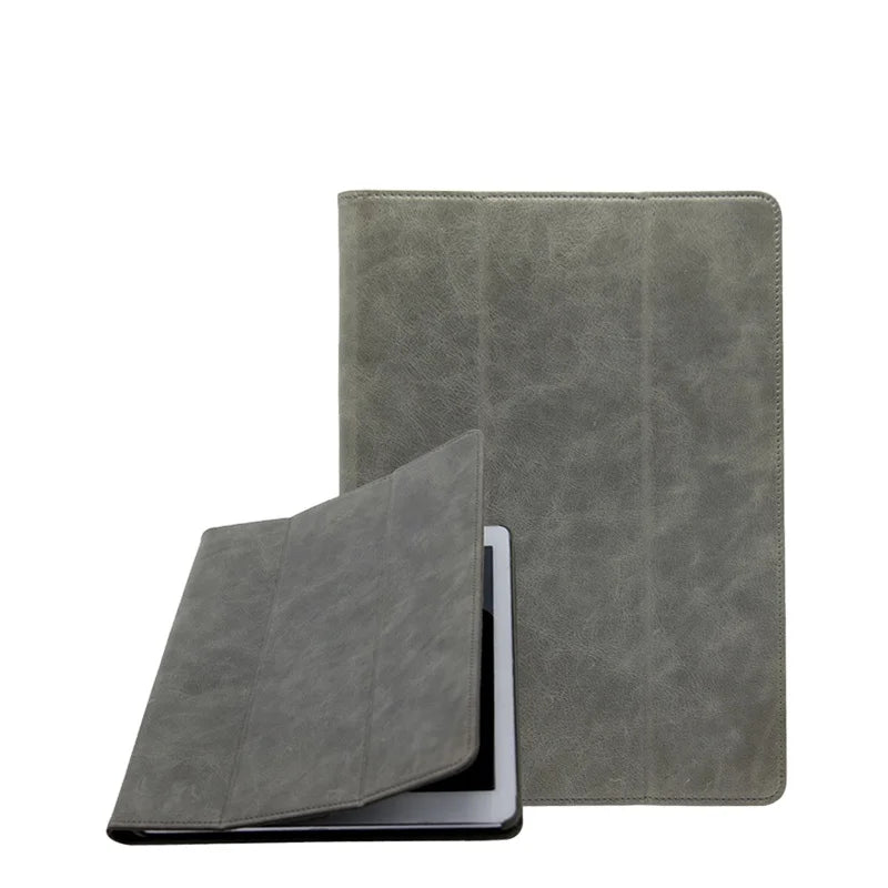 Genuine Leather Shockproof Slim Tablet / iPad Case for Custom Tablet Models - image 1