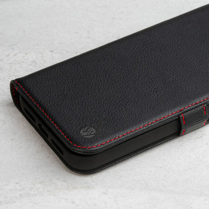 Aaronscase Genuine Leather iPhone 14 Pro Max Wallet Case (Wholesale / Manufacturer)