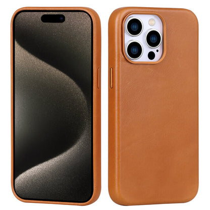 Aaronscase Genuine Leather iPhone 15 Case Manufacturer (Wholesale)