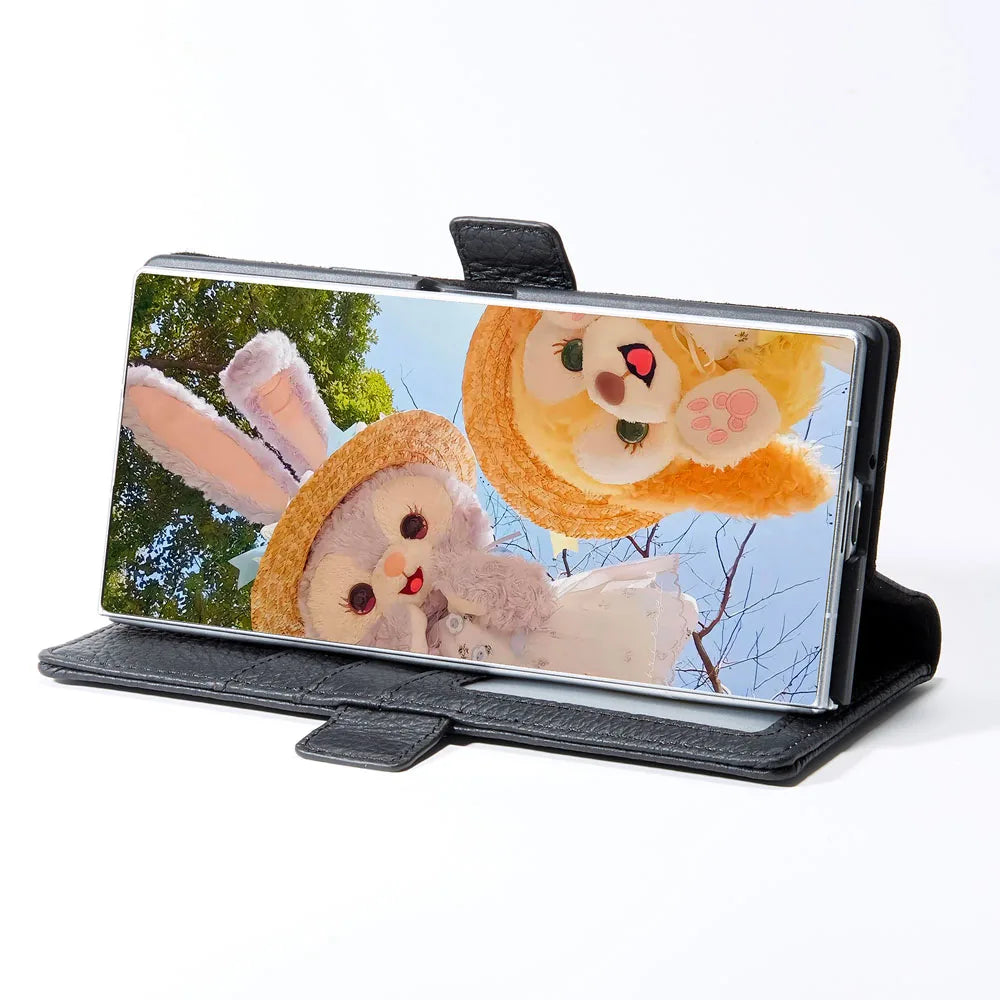 Genuine Leather Screen Protector Card Slots Wallet Phone Case for Samsung Galaxy Z Fold Series - image 2