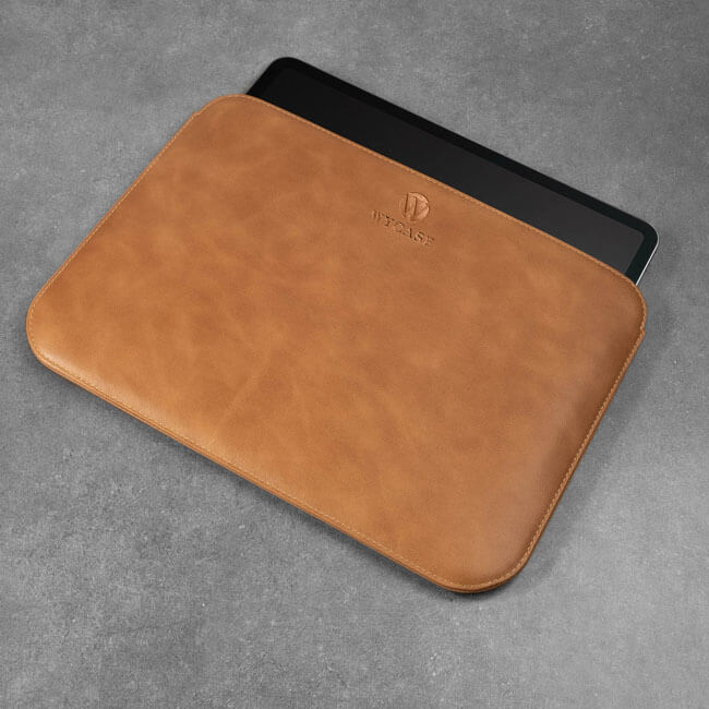 Aaronscase Genuine Leather iPad Sleeve Universal Size (Wholesale / Manufacturer)