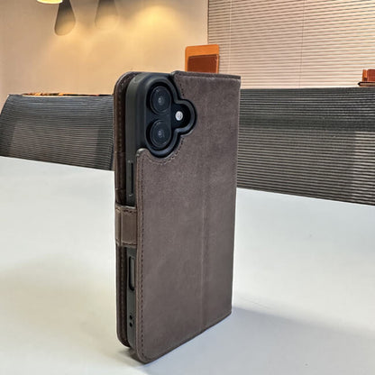 Aaronscase Genuine Leather iPhone 16 Case (Wholesale / Manufacturer)