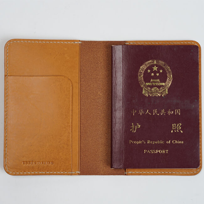 Aaronscase Genuine Leather Passport Holder (Wholesale/Manufacturer)