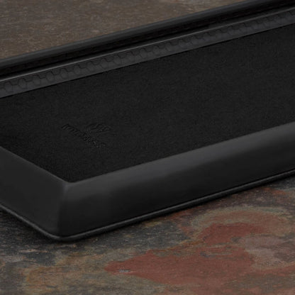 Aaronscase Genuine Black Leather Samsung Phone Case (Wholesale / Manufacturer)