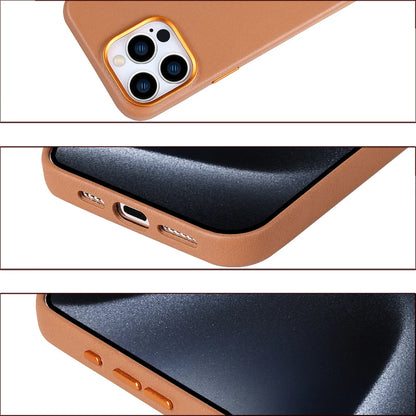 Genuine Leather Phone Case for iPhone 16 Series image 4