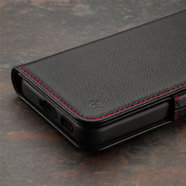 Aaronscase Leather Phone Case for Samsung (Wholesale/Manufacturer)