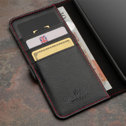 Aaronscase Leather Phone Case for Samsung (Wholesale/Manufacturer)