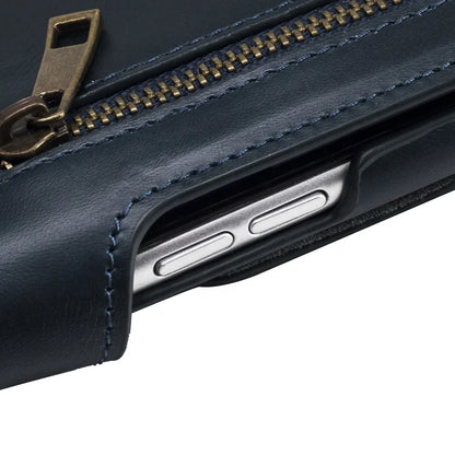 Genuine Leather RFID Anti-EMF Stand Wallet Phone Case for Custom Phone Models - image 4