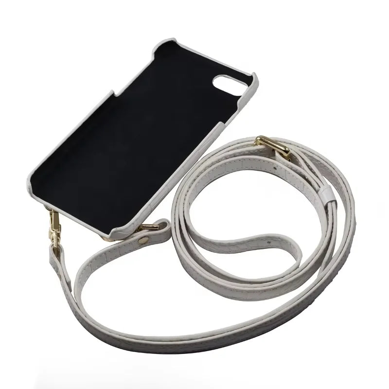 Crocodile Crossbody Wallet Phone Case for Customizable Device Models image 3