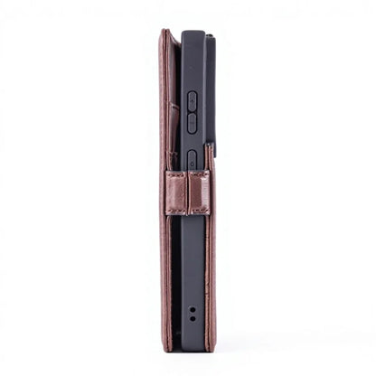 Genuine Leather Folio Wallet Phone Case for Samsung Galaxy S26 Series image 6