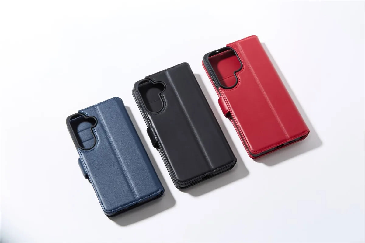 Genuine Leather RFID Wallet Phone Case for Samsung Galaxy Z Fold Series image 6