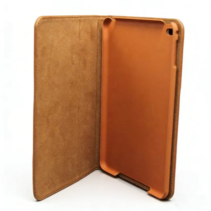Genuine Leather Stand Sleep/Wake Tablet / iPad Case for iPad Mini - image 3
