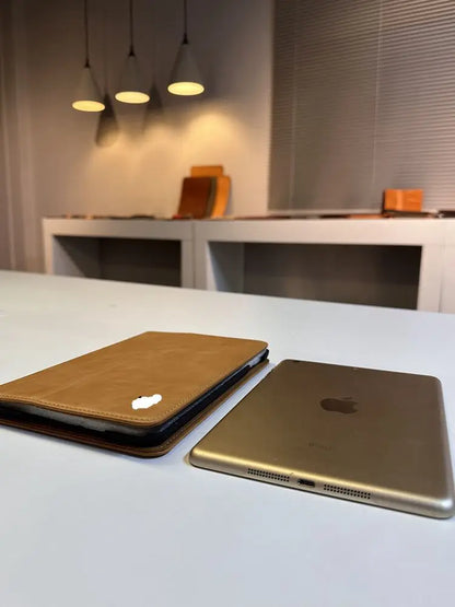 Oiled Wax Leather Tablet / iPad Case for iPad Mini - image 5
