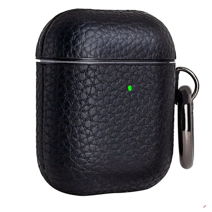 Genuine Leather Rechargeable AirPods / Earphone Case - image 5