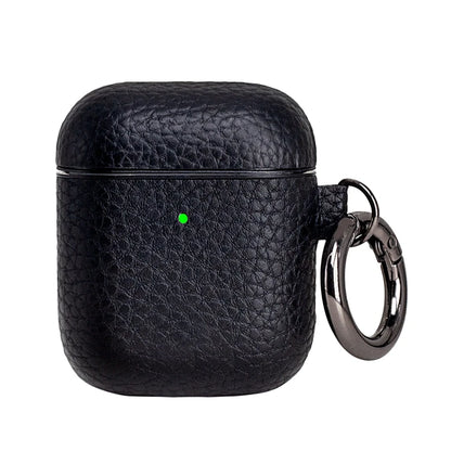 Genuine Leather Rechargeable AirPods / Earphone Case - image 4
