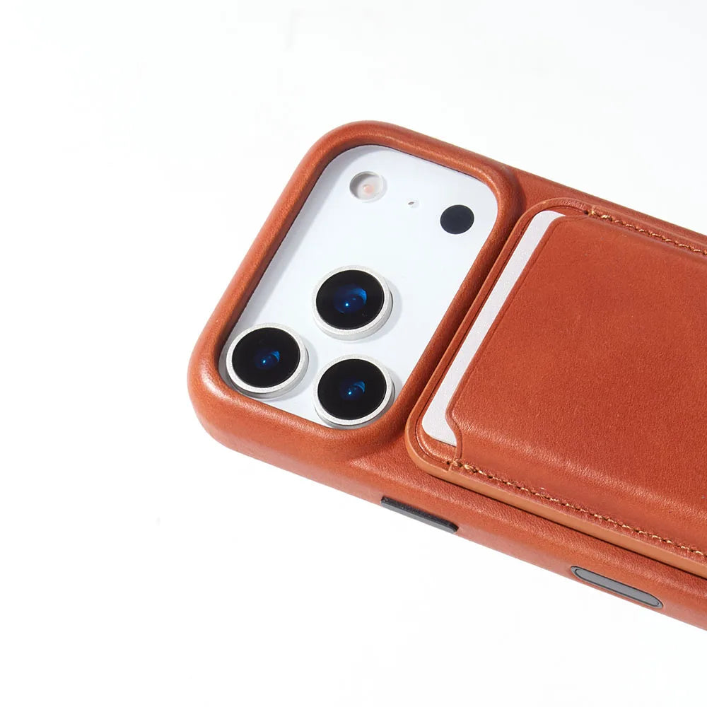 Natural Leather Slim Phone Case for iPhone 17 Series image 3