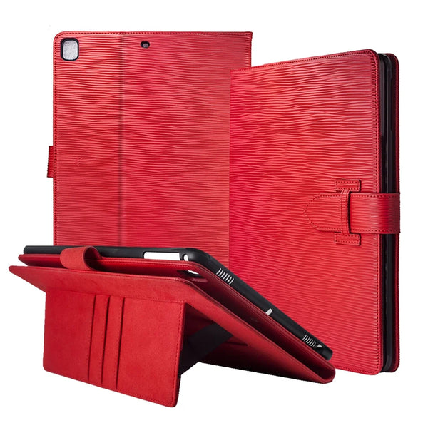 Top-Grain Leather RFID Anti-EMF Folio Laptop / Tablet Sleeve for iPad Air - image 1