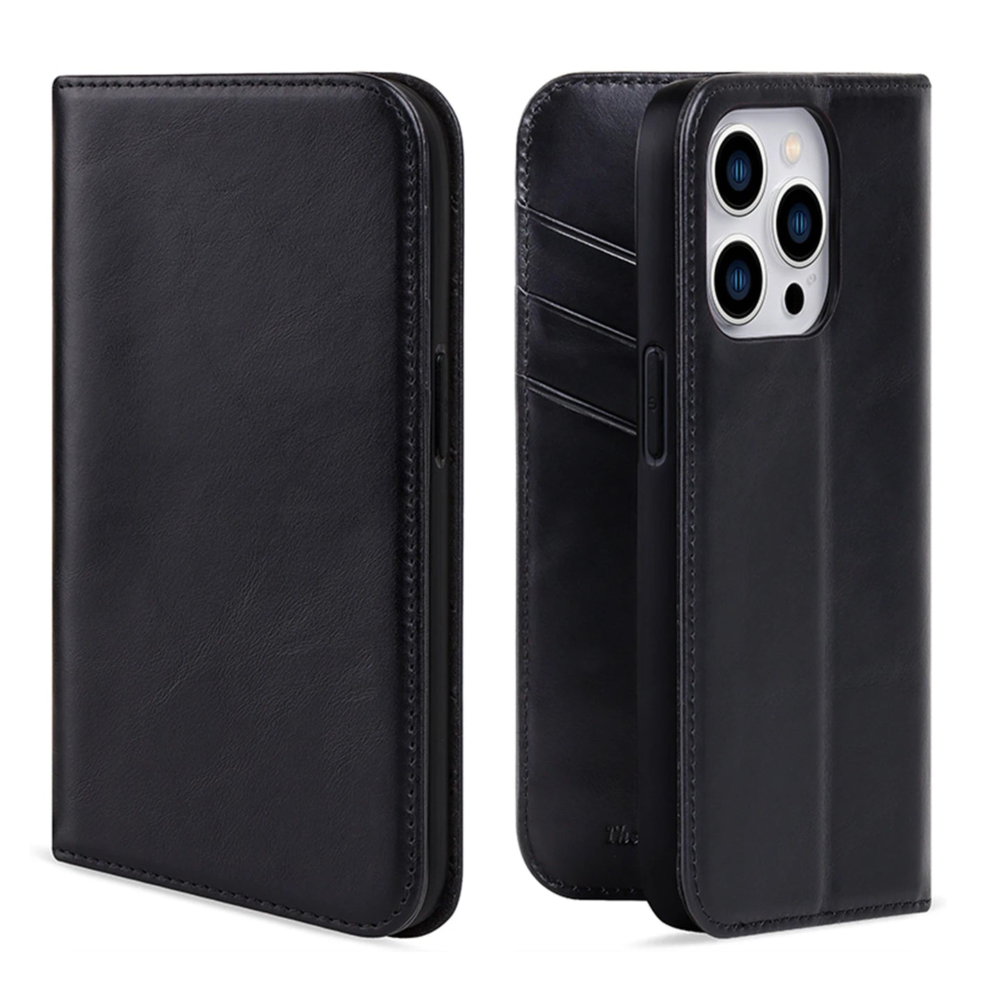 Natural Leather Phone Case for iPhone 15 Series image 2