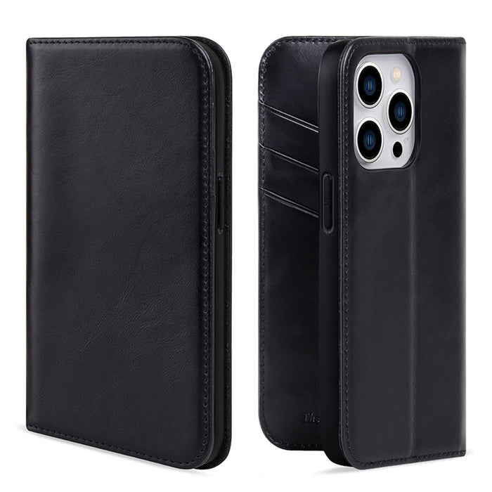 Natural Leather Shockproof Phone Case for iPhone 15 Series - image 2