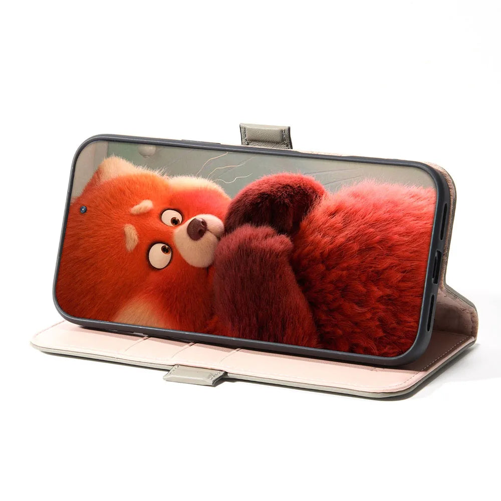 Genuine Leather Folio Wallet Phone Case for iPhone 17 Series image 4