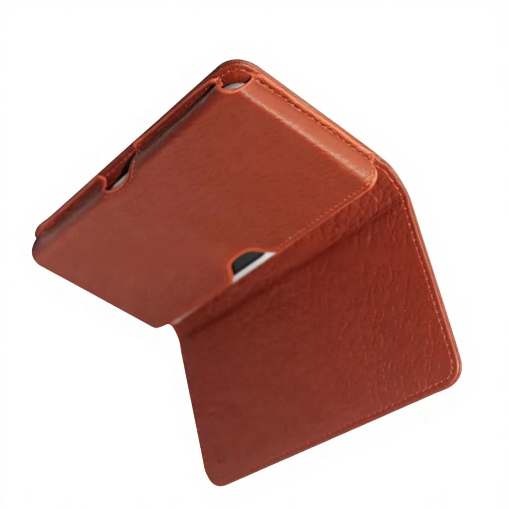 Genuine Leather Wallet Phone Case for Customizable Device Models image 5
