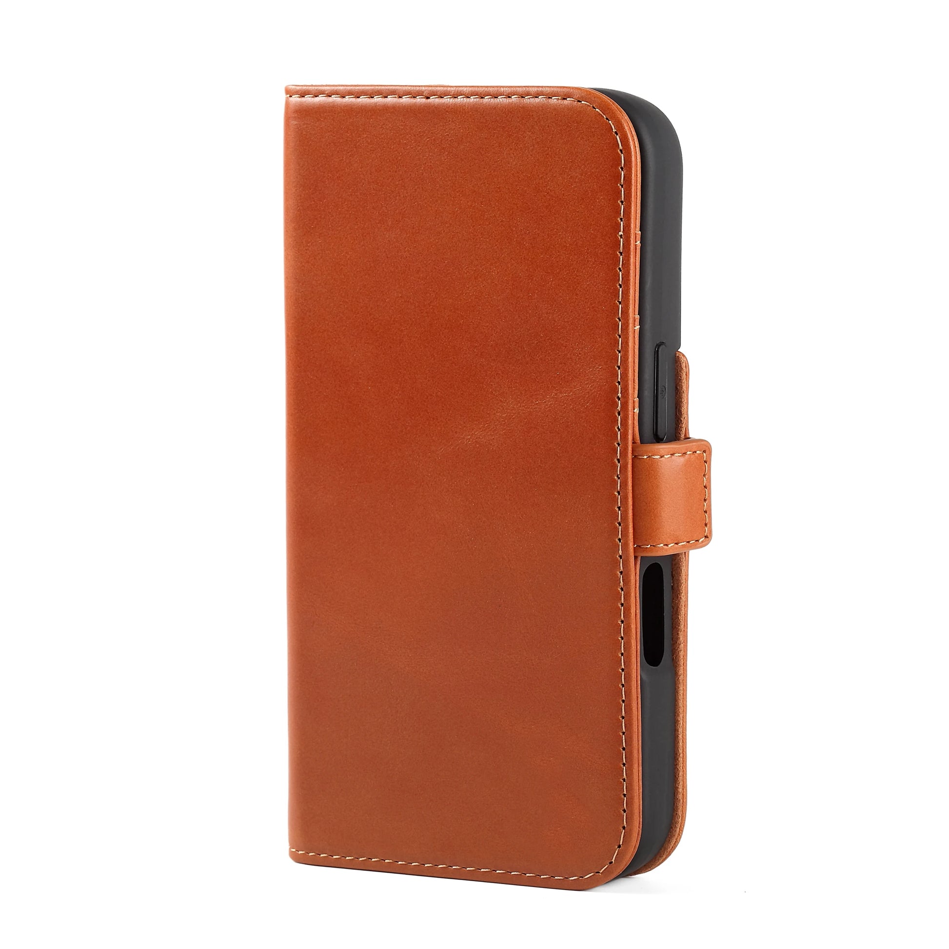 Genuine Leather Wallet Phone Case for iPhone 16 Series image 5