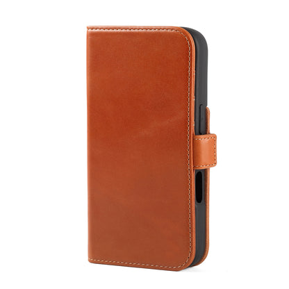 Genuine Leather Wallet Phone Case for iPhone 16 Series image 5