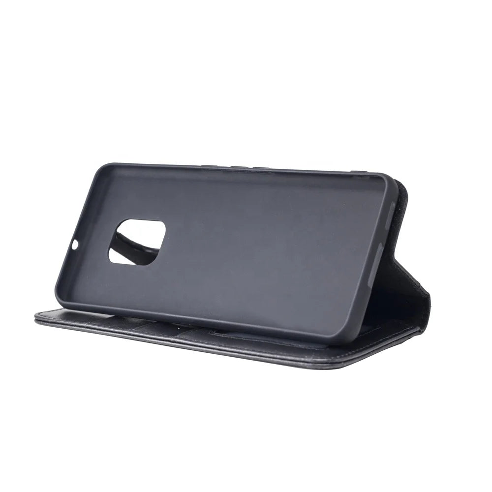 Genuine Leather RFID Anti-EMF Magnetic Folio Wallet - image 5