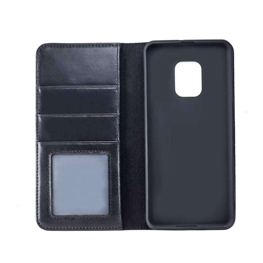 Genuine Leather RFID Anti-EMF Magnetic Folio Wallet - image 4