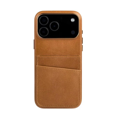 Genuine Leather Wallet Phone Case for iPhone 17 Series image 1
