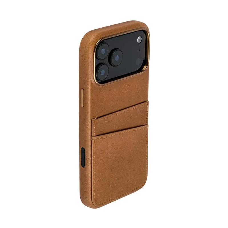 Genuine Leather Wallet Phone Case for iPhone 17 Series image 2