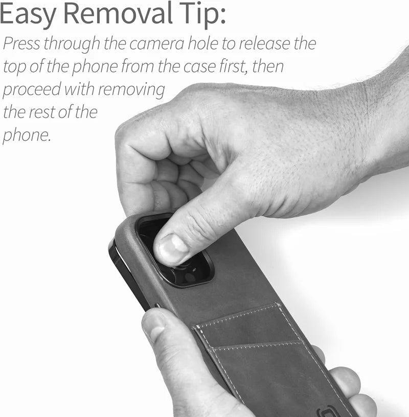 Genuine Leather Wallet Phone Case for iPhone 17 Series image 5