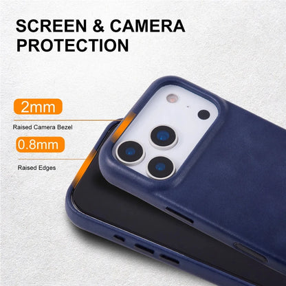 Genuine Leather Slim Phone Case for iPhone 18 Series image 5